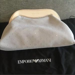Emporio Armani Bedazzled Clutch